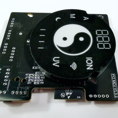 Custom Charge Control ENIG ROHS 8 Layer pCB Black FR4 HDI Design Circuit Board Assembly