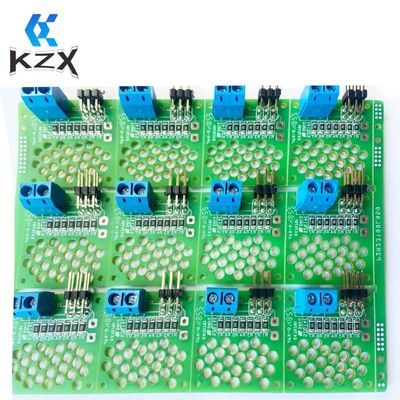 Immersion Silver Electronic PCB Assembly White Silkscreen Color