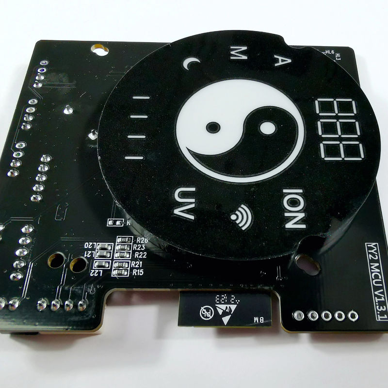 Custom Charge Control ENIG ROHS 8 Layer pCB Black FR4 HDI Design Circuit Board Assembly