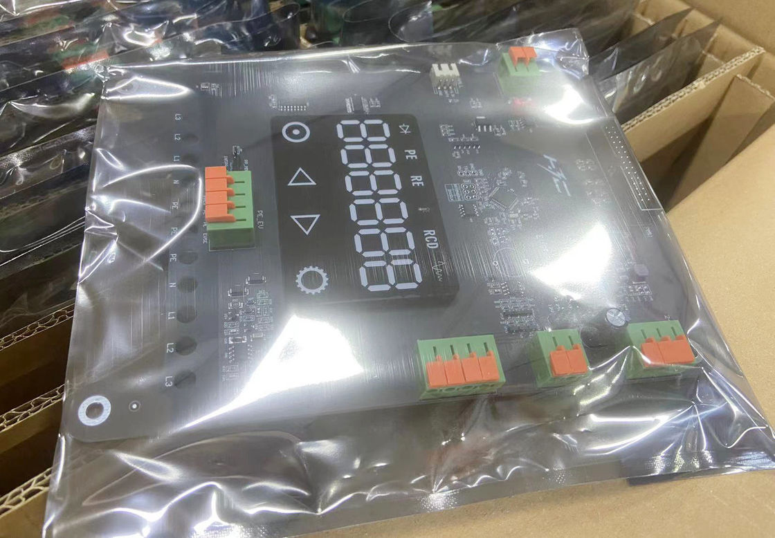 Custom Charge Control ENIG ROHS 8 Layer pCB Black FR4 HDI Design Circuit Board Assembly