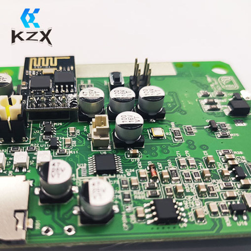 Blue Solder Mask SMT Prototype PCB Assembly With Test FCT QFN Components