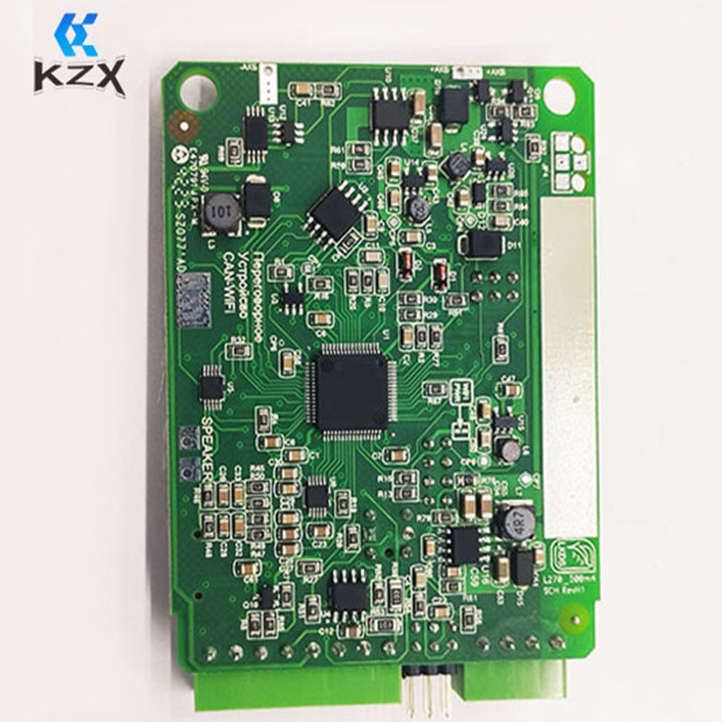 Blue Solder Mask SMT Prototype PCB Assembly With Test FCT QFN Components