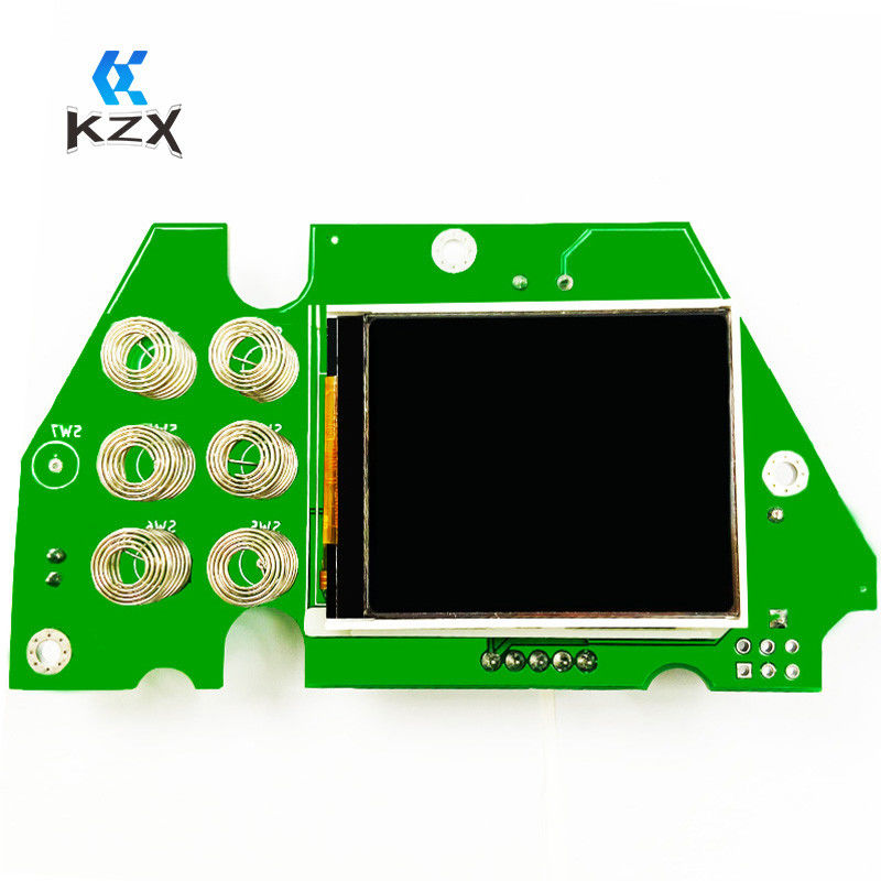 Blue Silkscreen Electronic Assembly Manufacturing With HASL Surface Finish CEM1