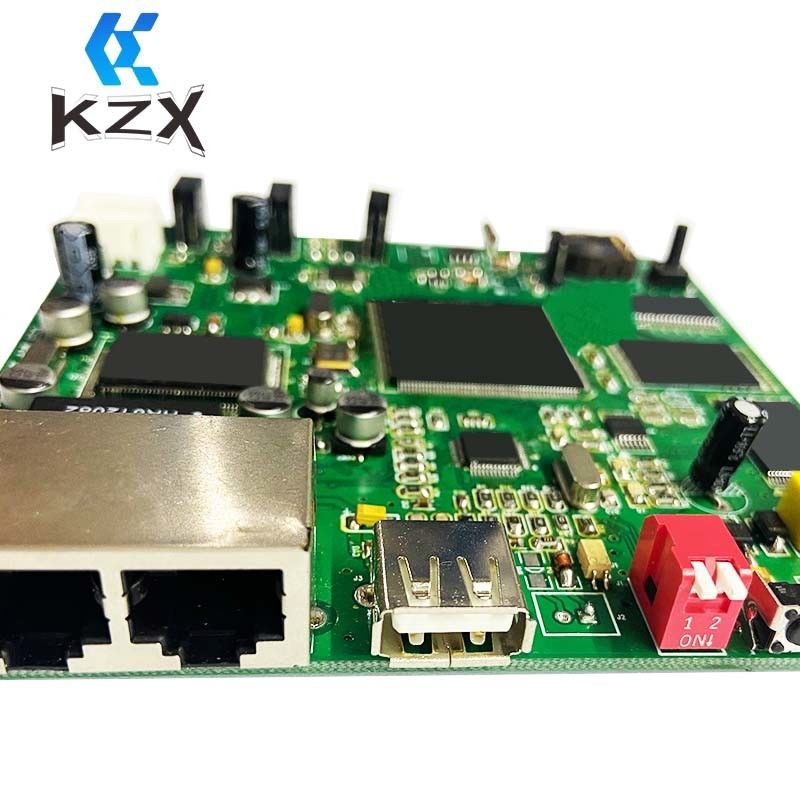 Custom SMT PCB Assembly 1 2 4 8 Layer 0.4-4.0mm Thickness