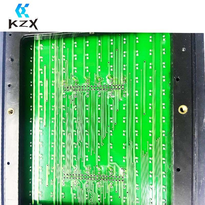 Industrial Control Electronic PCB Assembly 0.5oz Copper Thickness With Red Silkscreen Color