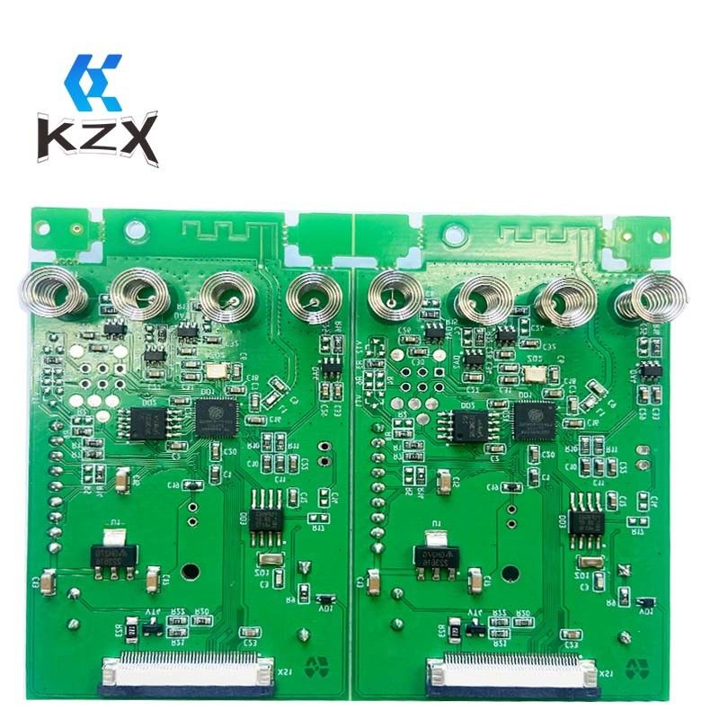 Blue Solder Mask Color Industrial Control PCB Assembly 0.5oz-4oz