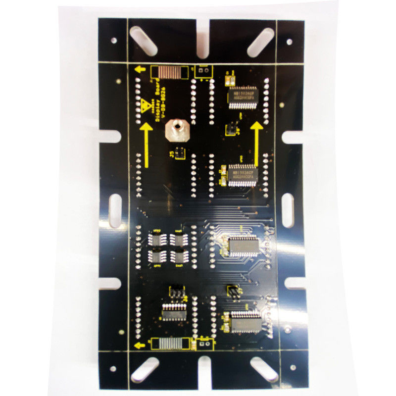 3oz Copper Thickness Prototype Electronics Assembly Yellow Solder Mask Color